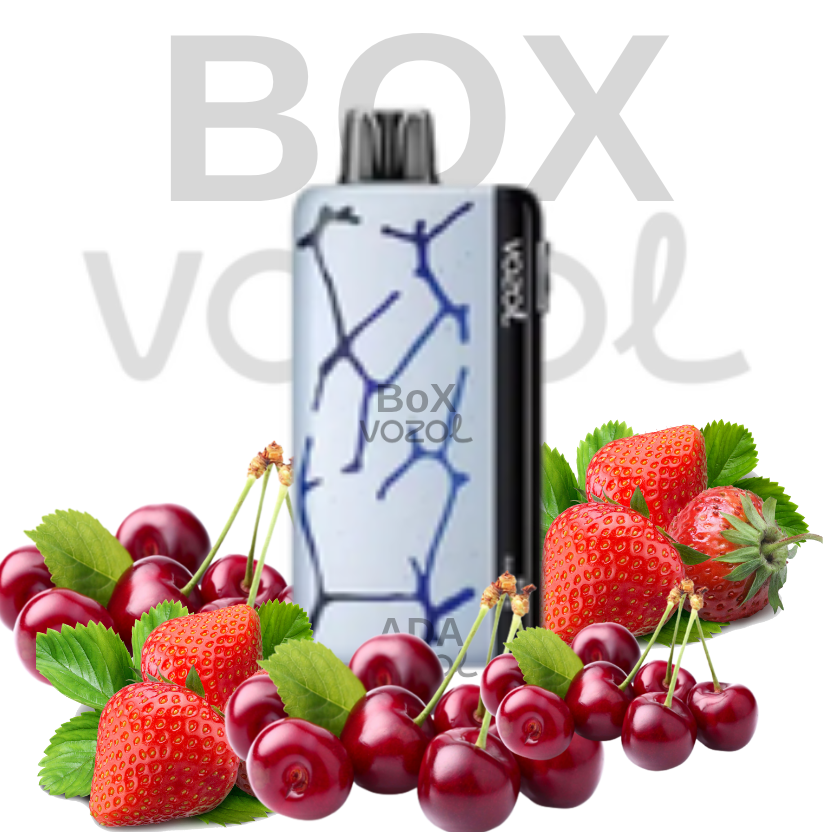 Vozol 45000 Puff - Cherry Strazz - Neon