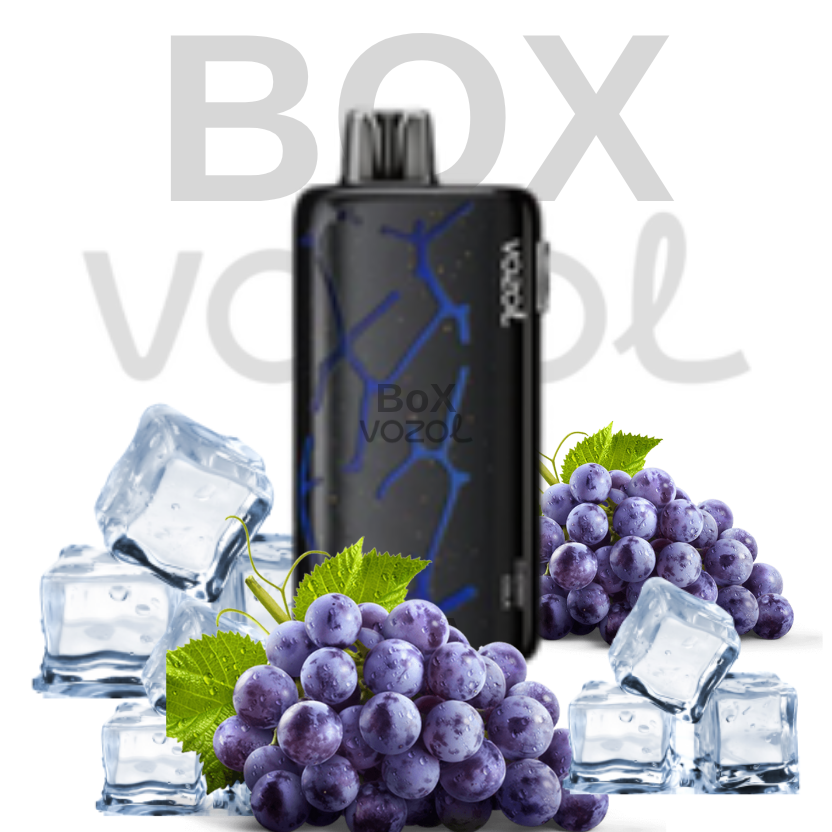 Vozol 45000 Puff - Grape Ice - Neon