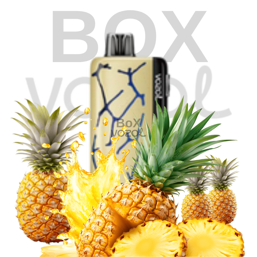 Vozol 45000 Puff - Hawaiian Pineapple Paradise - Neon