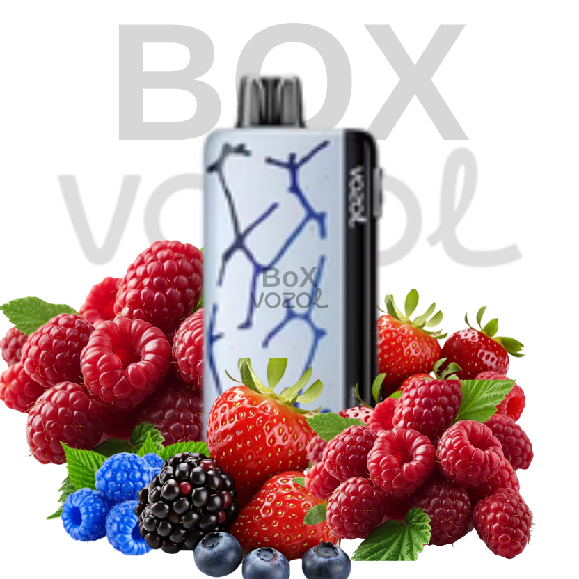 Vozol 45000 Puff - Mixed Berries - Neon