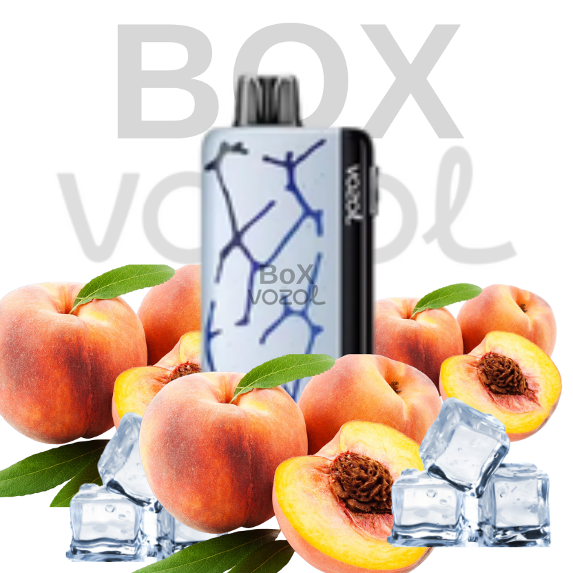 Vozol 45000 Puff - Peach Ice - Neon
