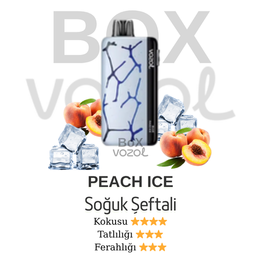 Vozol 45000 Puff - Peach Ice - Neon