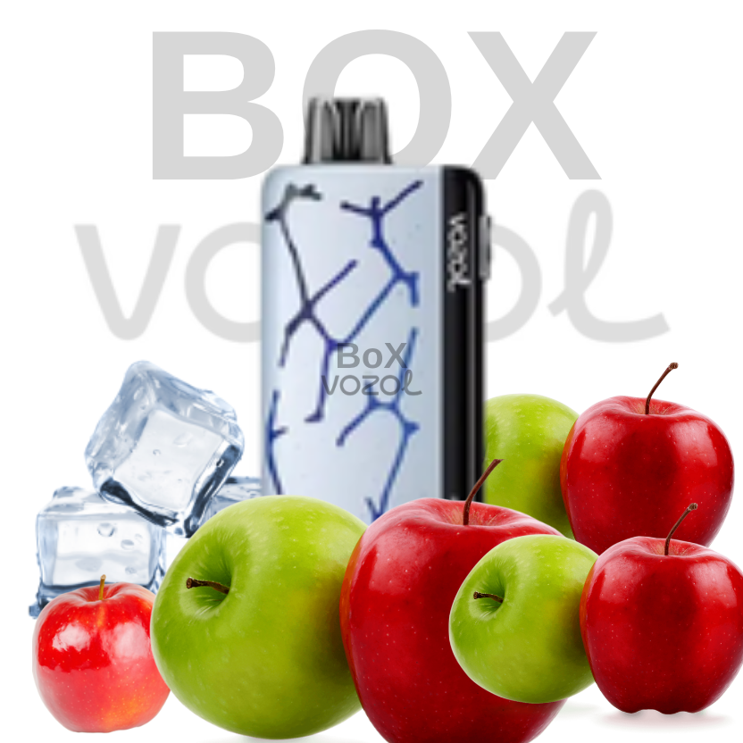Vozol 45000 Puff - Sour Apple Ice - Neon