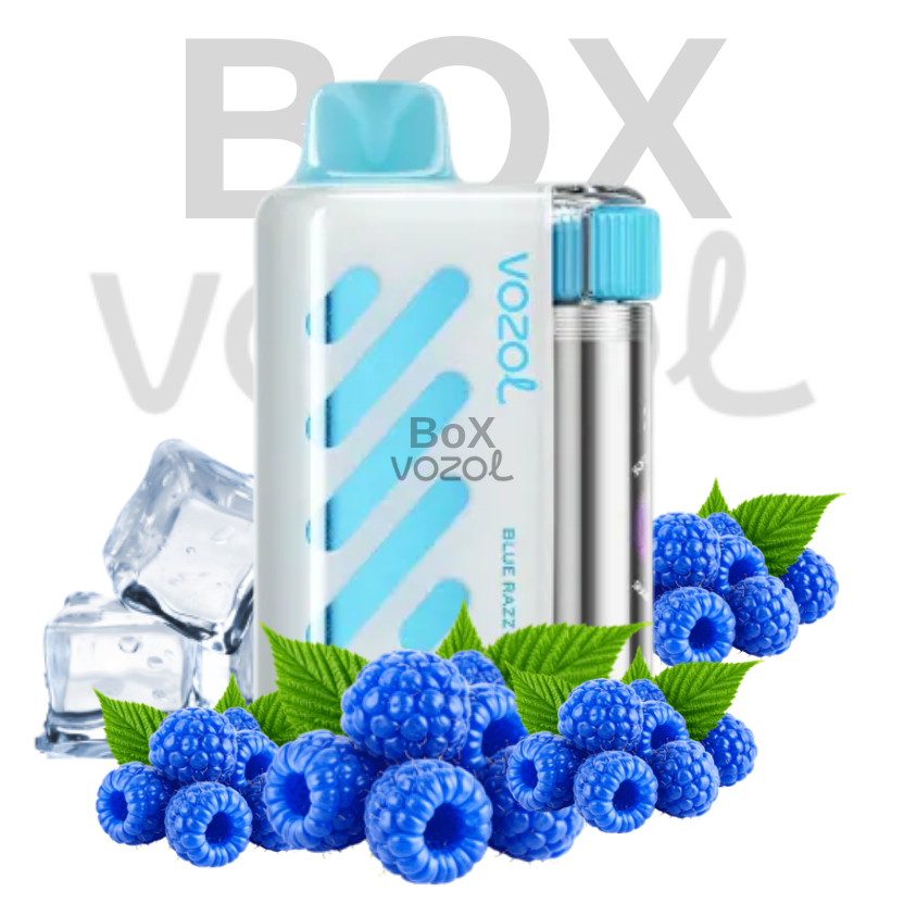 Vozol 40000 Puff - Blue Razz Ice - Vista