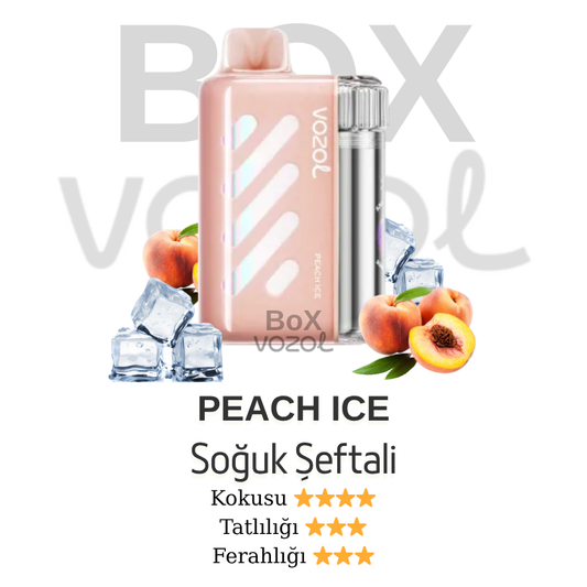 Vozol 40000 Puff - Peach Ice - Vista