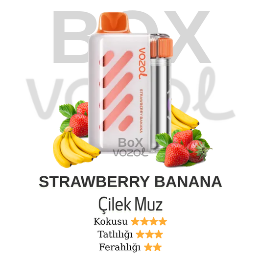 Vozol 40000 Puff - Strawberry Banana - Vista