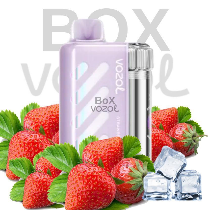 Vozol 40000 Puff - Strawberry Ice - Vista