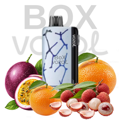 Vozol 45000 Puff - Lychee Orange Passion Fruit - Neon