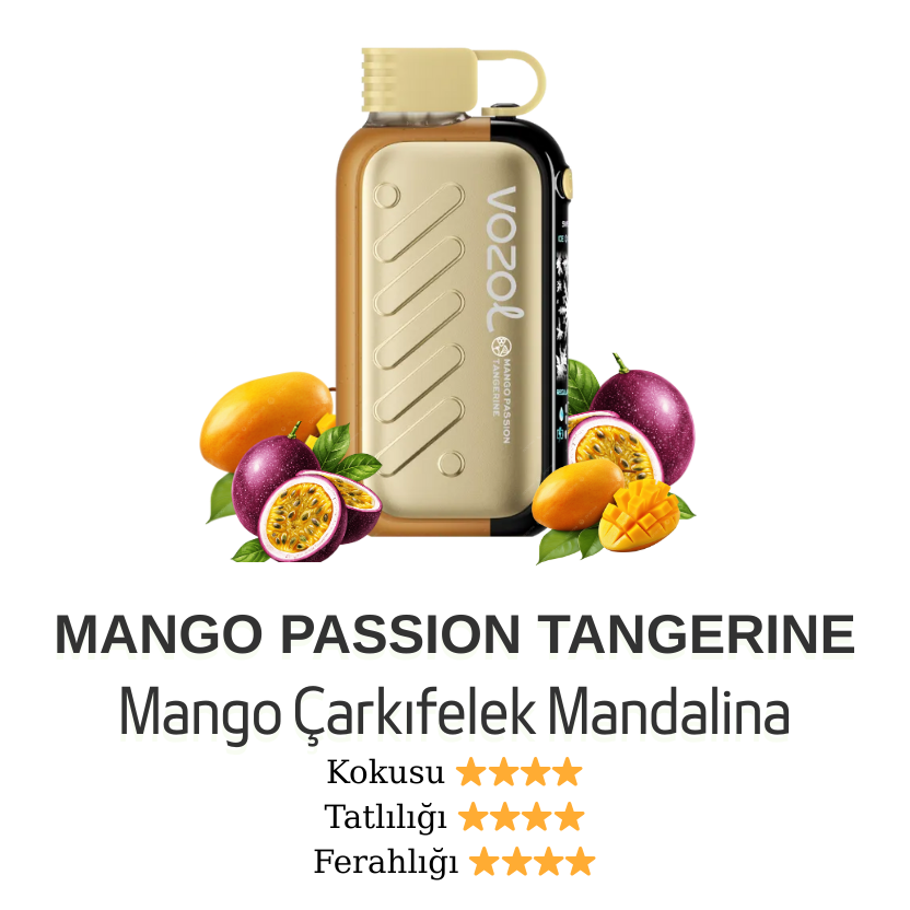 Vozol Gear 50000 - Mango Passion Tangerine