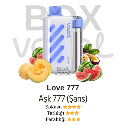 Vozol 40000 Puff - Love 777 - Vista