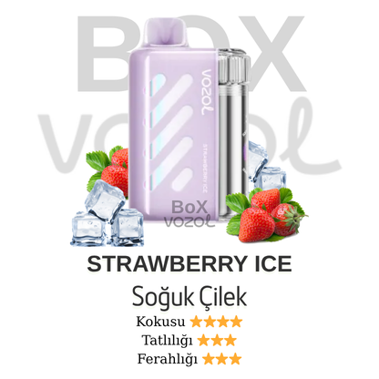 Vozol 40000 Puff - Strawberry Ice - Vista